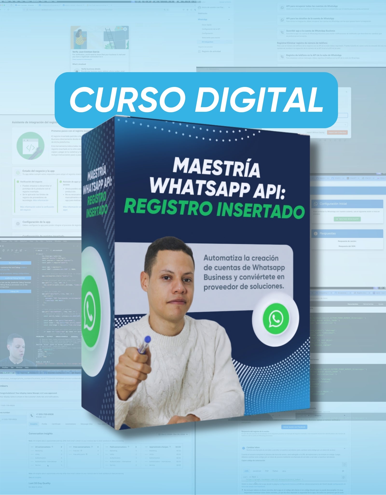 Maestría WhatsApp API: Registro Insertado